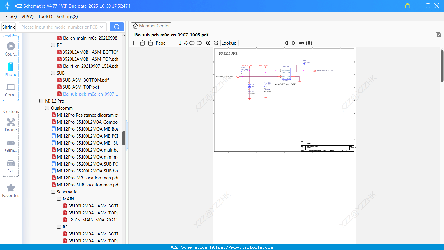 Xiaomi L3a_sub_pcb_m0a_cn_0907_1005